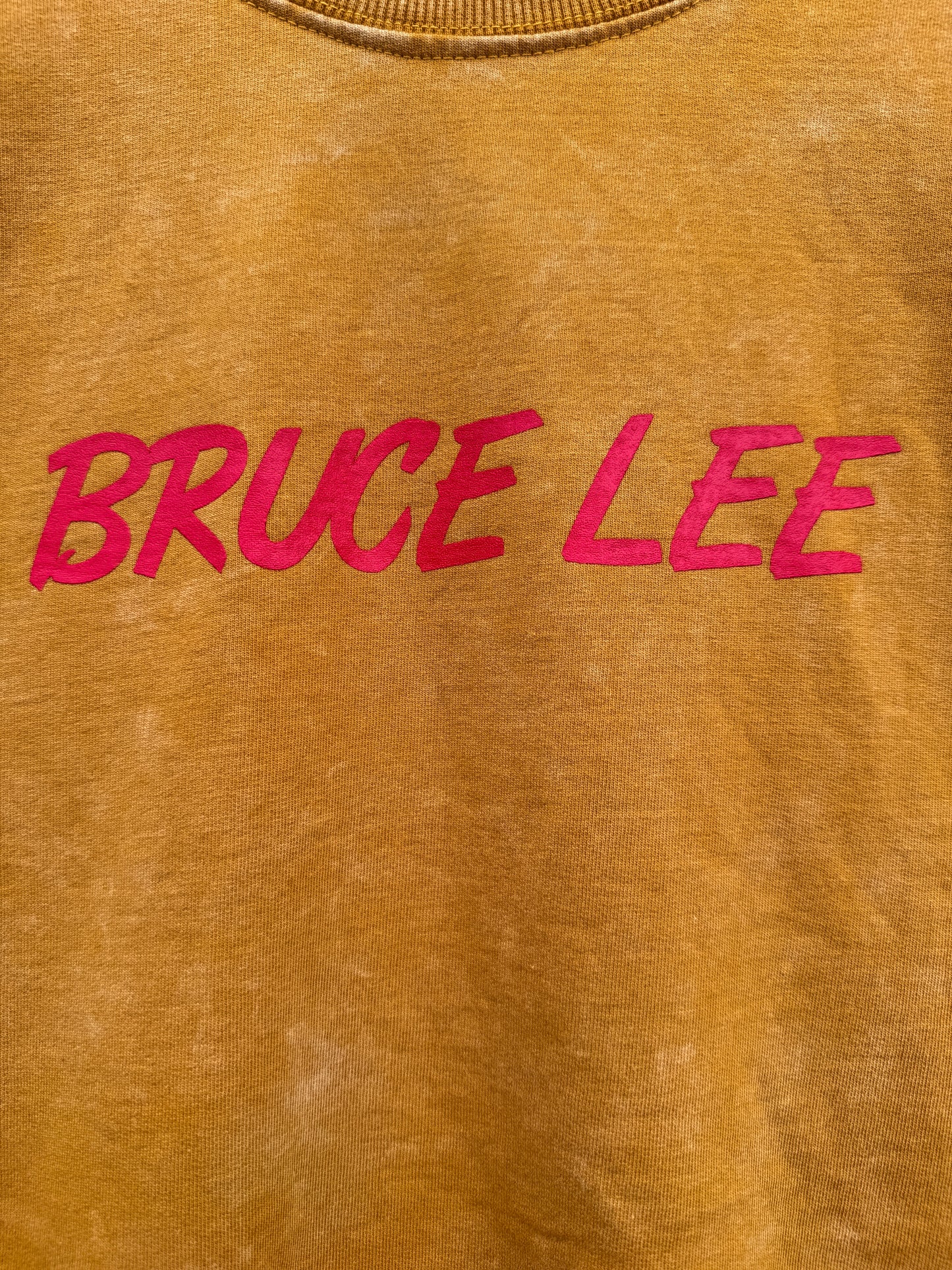 Mustard Yellow - Acid print Oversized