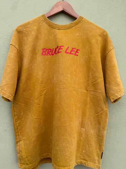 Mustard Yellow - Acid print Oversized