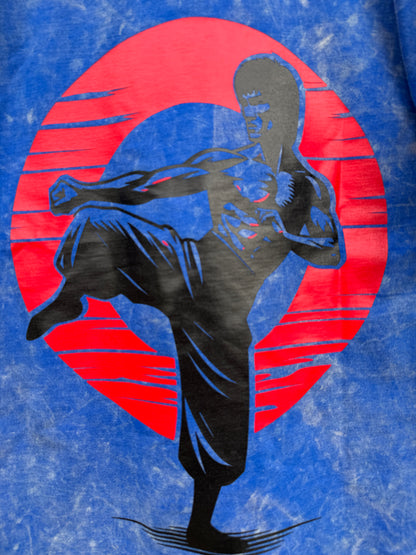 Blue - Acid print Oversized